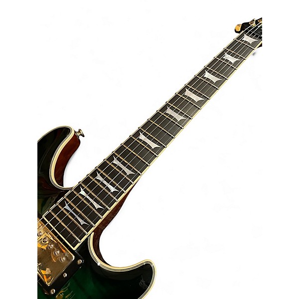 Used Dean LIMITED EDITION DCR #34 Trans Green Solid Body Electric Guitar