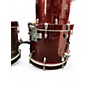 Used TAMA 4 Piece superstar classic red sparkle Drum Kit