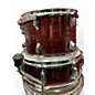 Used TAMA 4 Piece superstar classic red sparkle Drum Kit
