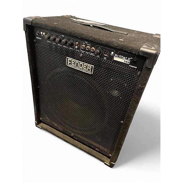 Used Fender Rumble 100 1x15 100W Bass Combo Amp