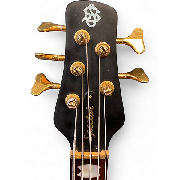 Used Spector 2010 Euro 5 lx Natural Matte Electric Bass Guitar