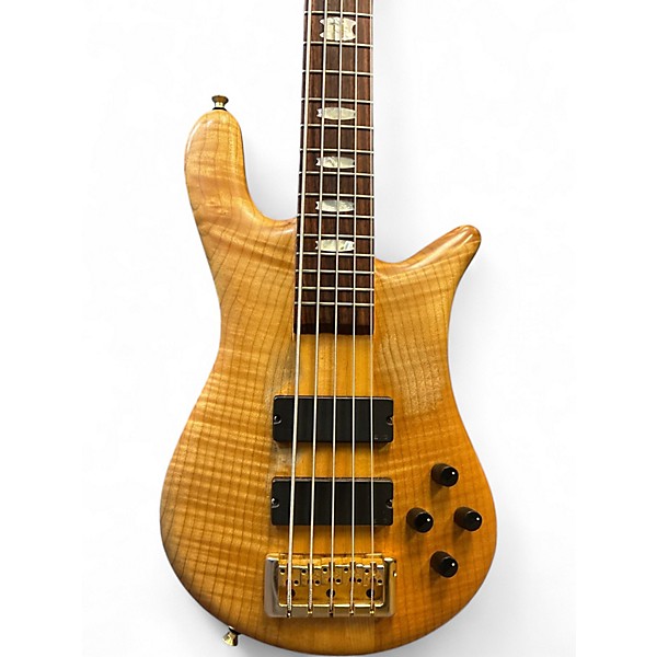 Used Spector 2010 Euro 5 lx Natural Matte Electric Bass Guitar