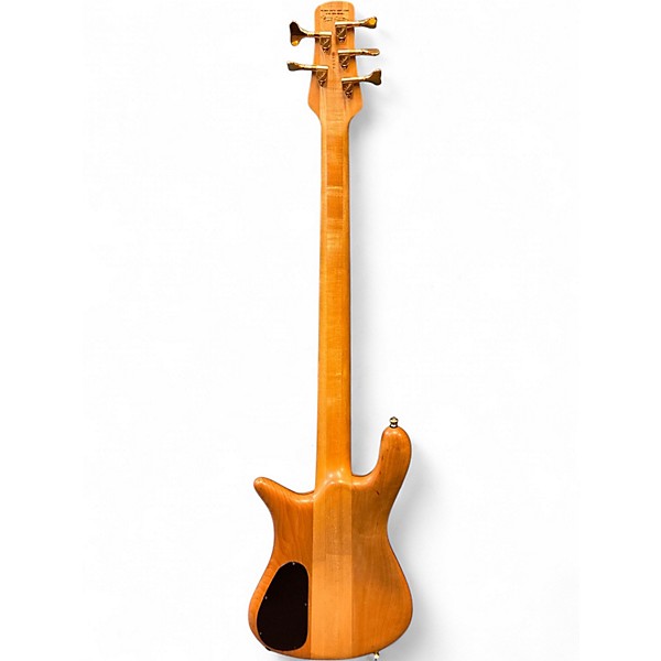 Used Spector 2010 Euro 5 lx Natural Matte Electric Bass Guitar