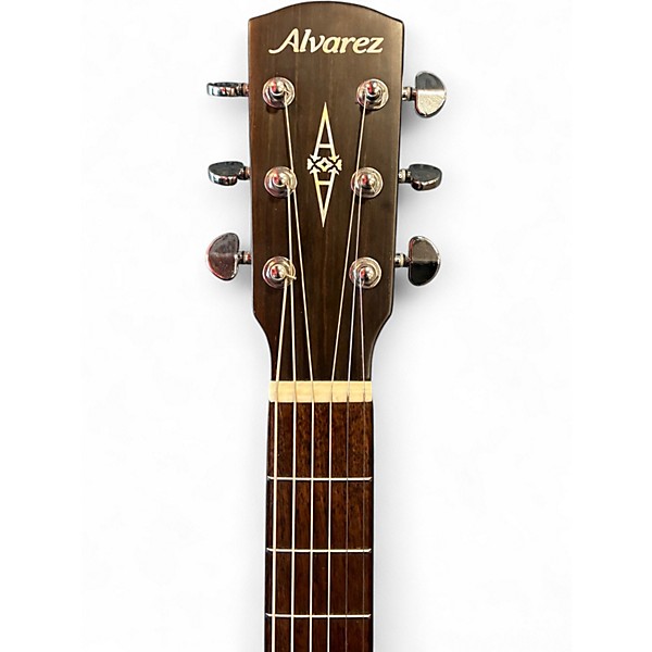 Used Alvarez AF75E-AGP Natural Acoustic Electric Guitar