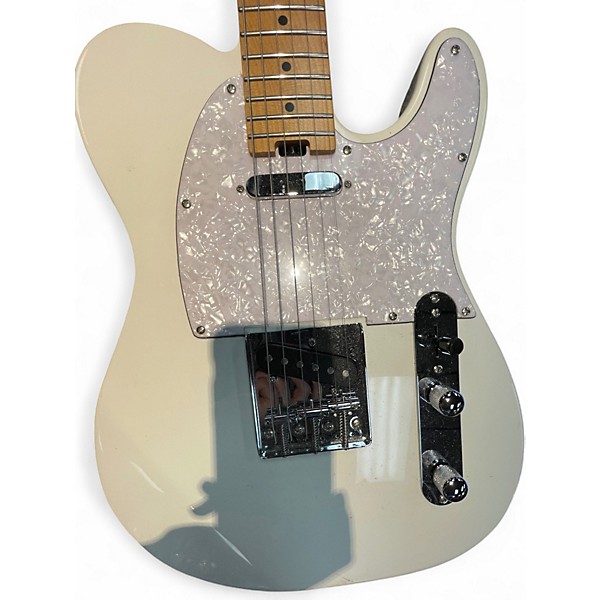 Used Censtar Mercury White Solid Body Electric Guitar