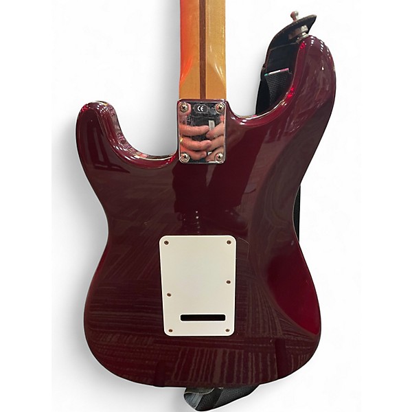 Used Fender Player Stratocaster Burgundy Solid Body Electric Guitar