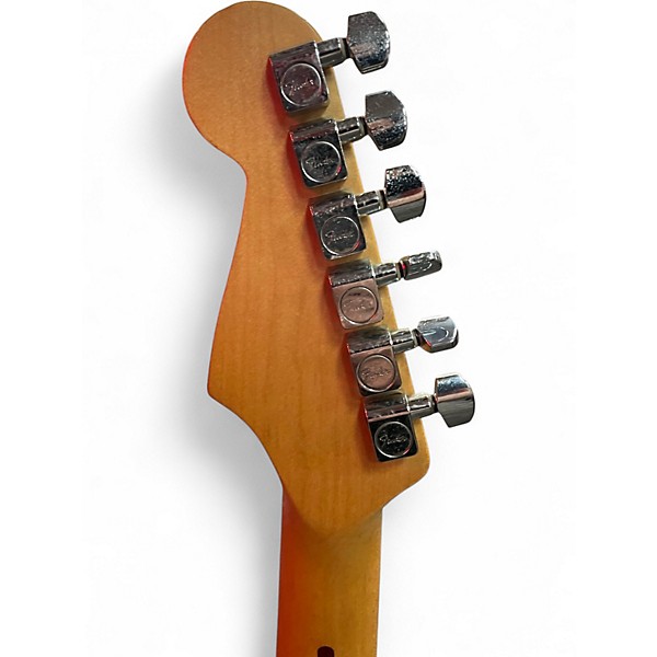 Used Fender Player Stratocaster Burgundy Solid Body Electric Guitar