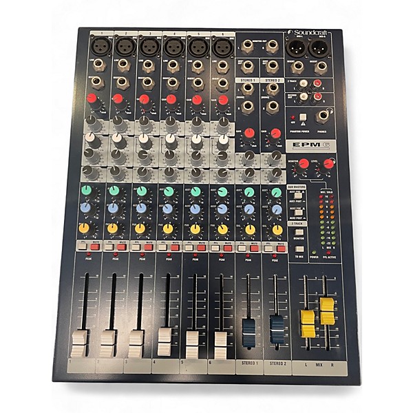 Used Soundcraft EPM6 Line Mixer