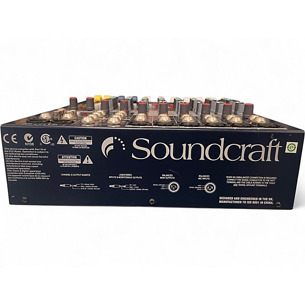 Used Soundcraft EPM6 Line Mixer