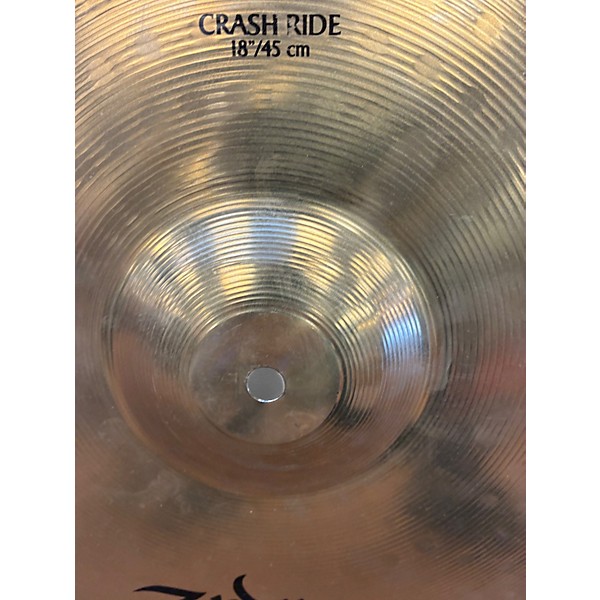 Used Zildjian 18in PLANET Z CRASH RIDE Cymbal