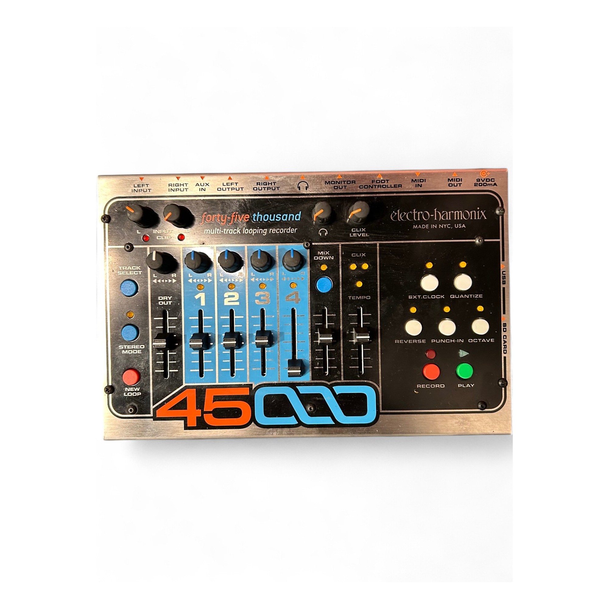 Used Electro-Harmonix 45000 Multi-Track Looping Recorder Pedal