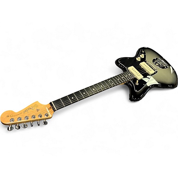 Used Fender 2017 Limited Edition American Professional Jazzmaster Silverburst Solid Body Electric Guitar
