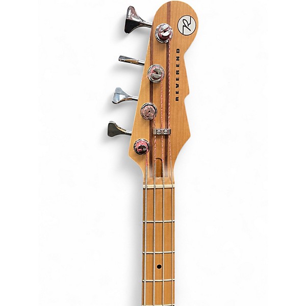 Used Reverend Decision P Venetian Pearl Electric Bass Guitar