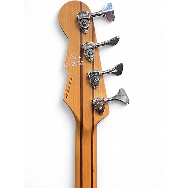 Used Reverend Decision P Venetian Pearl Electric Bass Guitar