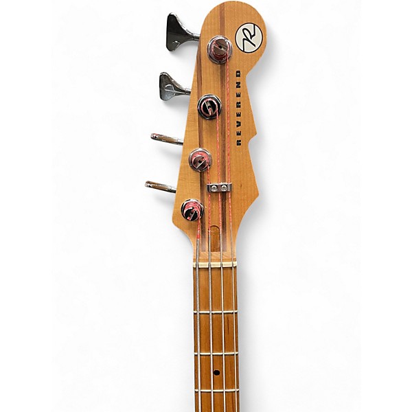 Used Reverend RAYMOND Black Electric Bass Guitar