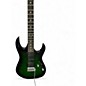 Used Ibanez GRX70QA Green Solid Body Electric Guitar