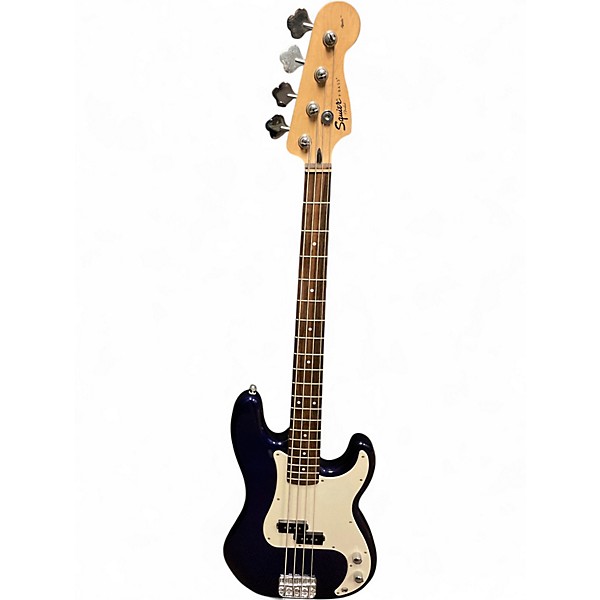 Used 2012 Squier Affinity Precision Bass Purple Electric Bass Guitar
