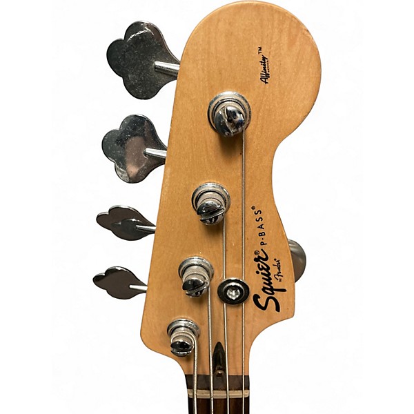 Used 2012 Squier Affinity Precision Bass Purple Electric Bass Guitar