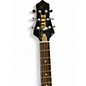 Used Dano Golden 50s Black and Gold Solid Body Electric Guitar