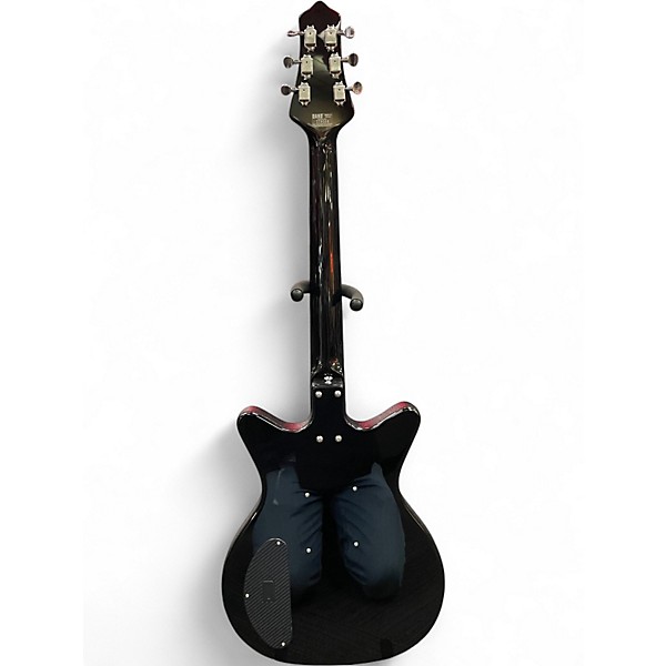 Used Dano Golden 50s Black and Gold Solid Body Electric Guitar