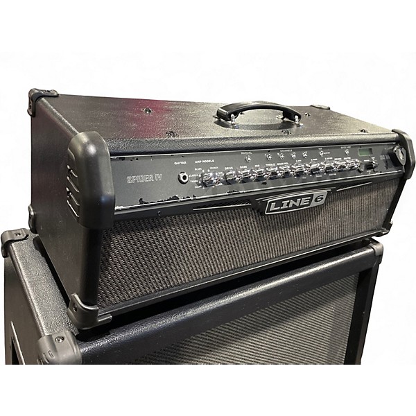 Used Line 6 Spider IV HD150 Solid State Guitar Amp Head