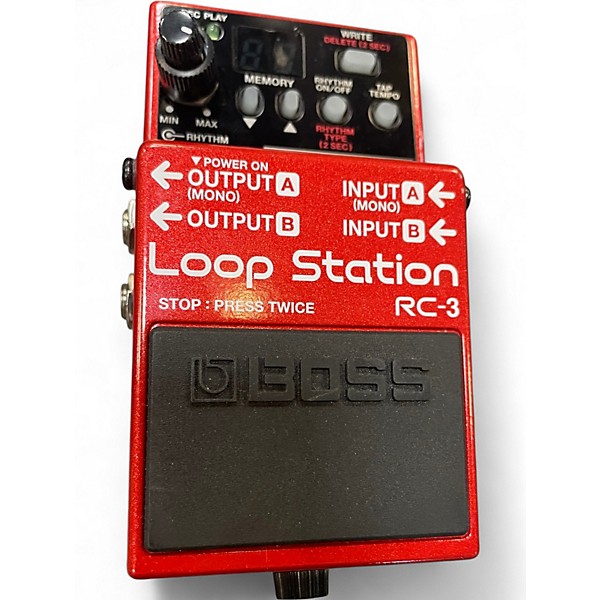 Used BOSS RC3 Loop Station Pedal