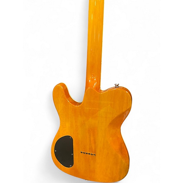 Used Fender Telecaster Custom Yellow Tiger Solid Body Electric Guitar