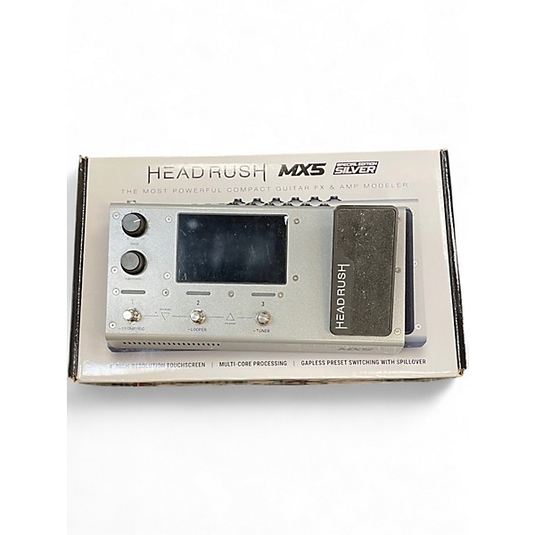 Used HeadRush MX5 Special Edition Silver Effect Processor