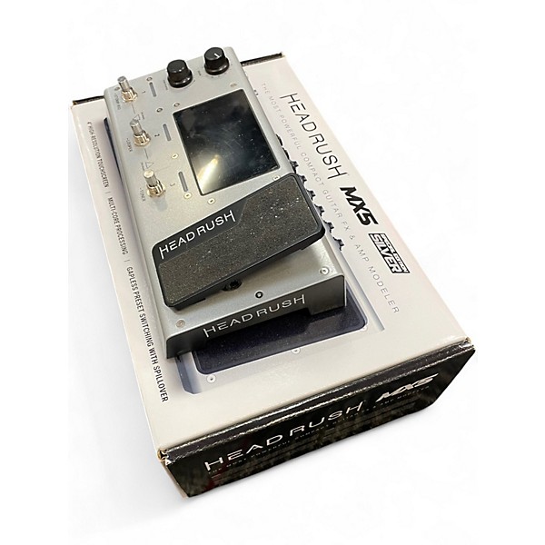 Used HeadRush MX5 Special Edition Silver Effect Processor