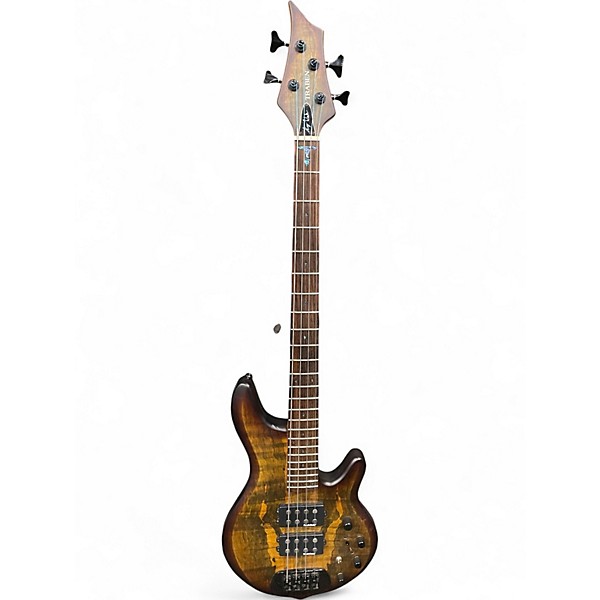 Used Traben GREG WEEKS SIGNATURE CHAOS BURLED MAPLE Electric Bass Guitar