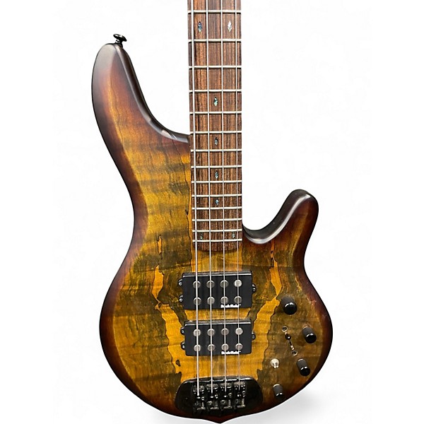 Used Traben GREG WEEKS SIGNATURE CHAOS BURLED MAPLE Electric Bass Guitar