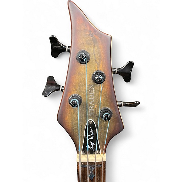 Used Traben GREG WEEKS SIGNATURE CHAOS BURLED MAPLE Electric Bass Guitar