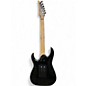 Used Ibanez Rg350 ex Black and Silver Solid Body Electric Guitar