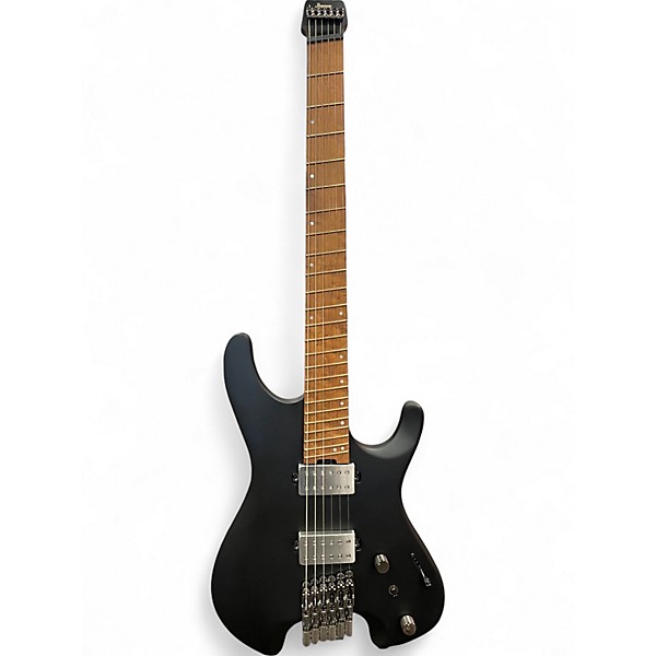 Used Inanez Qx52 Black Solid Body Electric Guitar