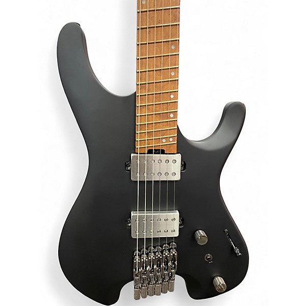 Used Inanez Qx52 Black Solid Body Electric Guitar