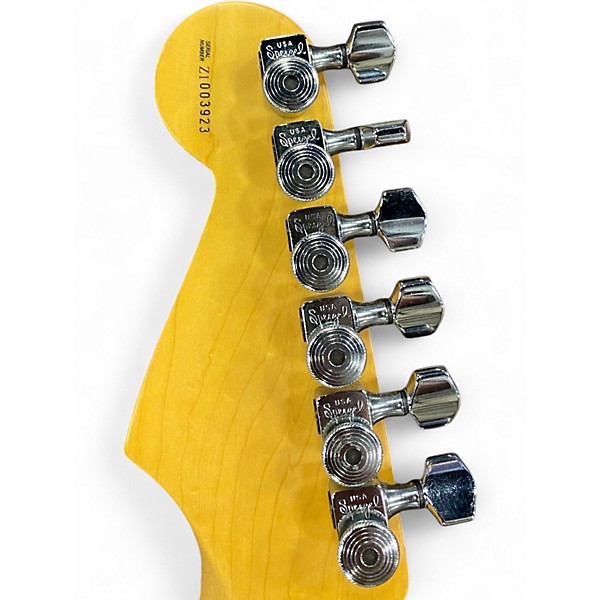 Used 2001 Fender American Fat Stratocaster Texas Special Mystic Surf Green Solid Body Electric Guitar