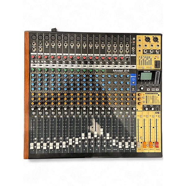 Used TASCAM MODEL 24 Powered Mixer