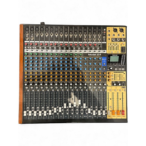 Used TASCAM MODEL 24 Powered Mixer