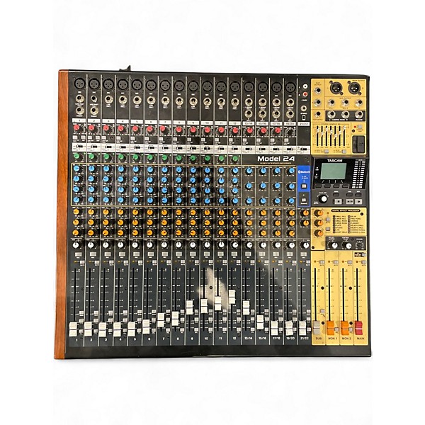 Used TASCAM MODEL 24 Powered Mixer