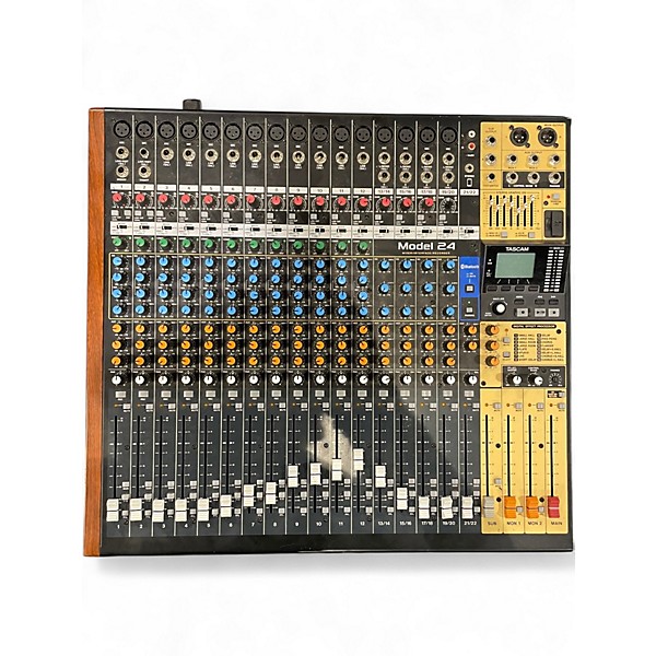 Used TASCAM MODEL 24 Powered Mixer