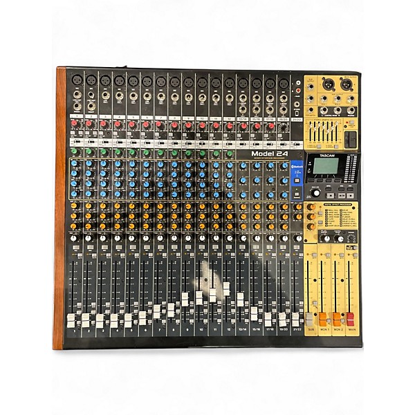 Used TASCAM MODEL 24 Powered Mixer