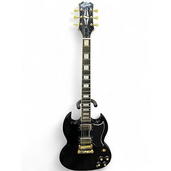 Used Epiphone SG Black Solid Body Electric Guitar