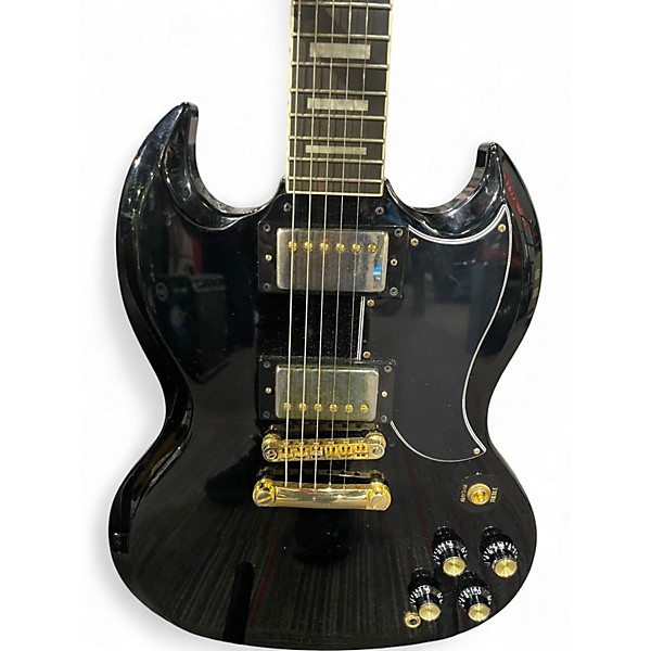 Used Epiphone SG Black Solid Body Electric Guitar