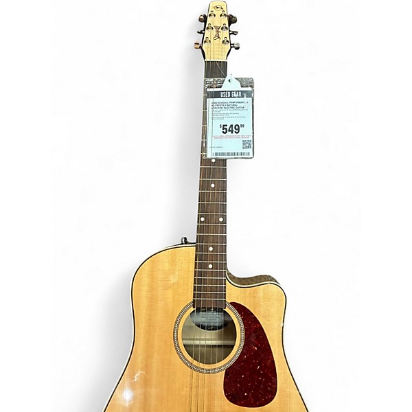 Used Seagull PERFORMER CW HG PRESYS II Natural Acoustic Electric Guitar
