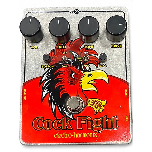 Used Electro-Harmonix Cock Fight Talking Wah Effect Pedal