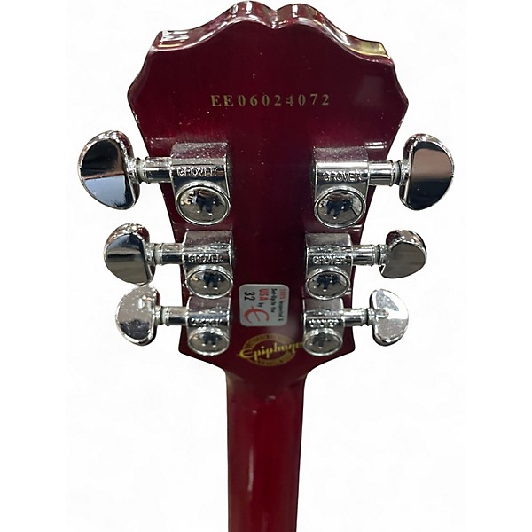 Used Epiphone G400 Cherry Solid Body Electric Guitar