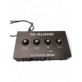 Used M-Audio M-TRACK DUO Audio Interface