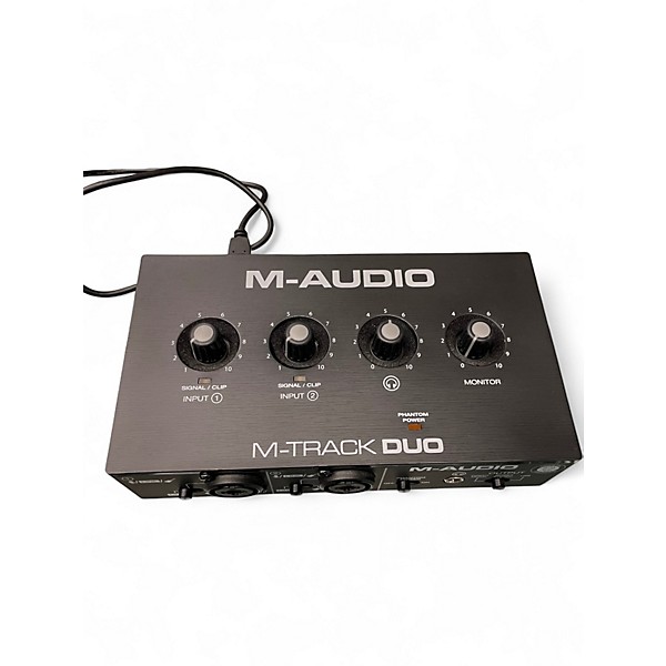 Used M-Audio M-TRACK DUO Audio Interface