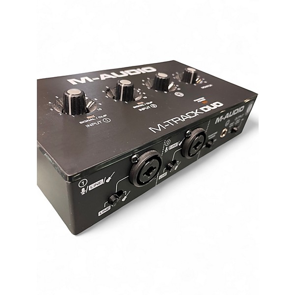 Used M-Audio M-TRACK DUO Audio Interface