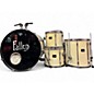 Used Pearl 4 Piece Export White Drum Kit thumbnail